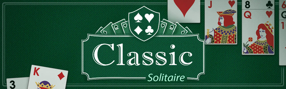 ⭐ Original Solitaire game full screen - play solitare online